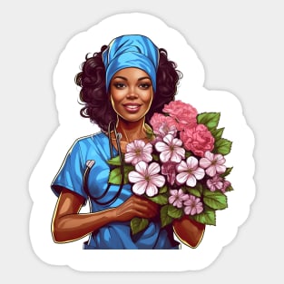 Black Nurse #7 Sticker